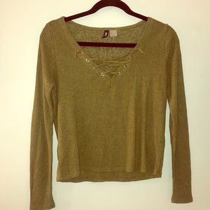 Olive green sweater